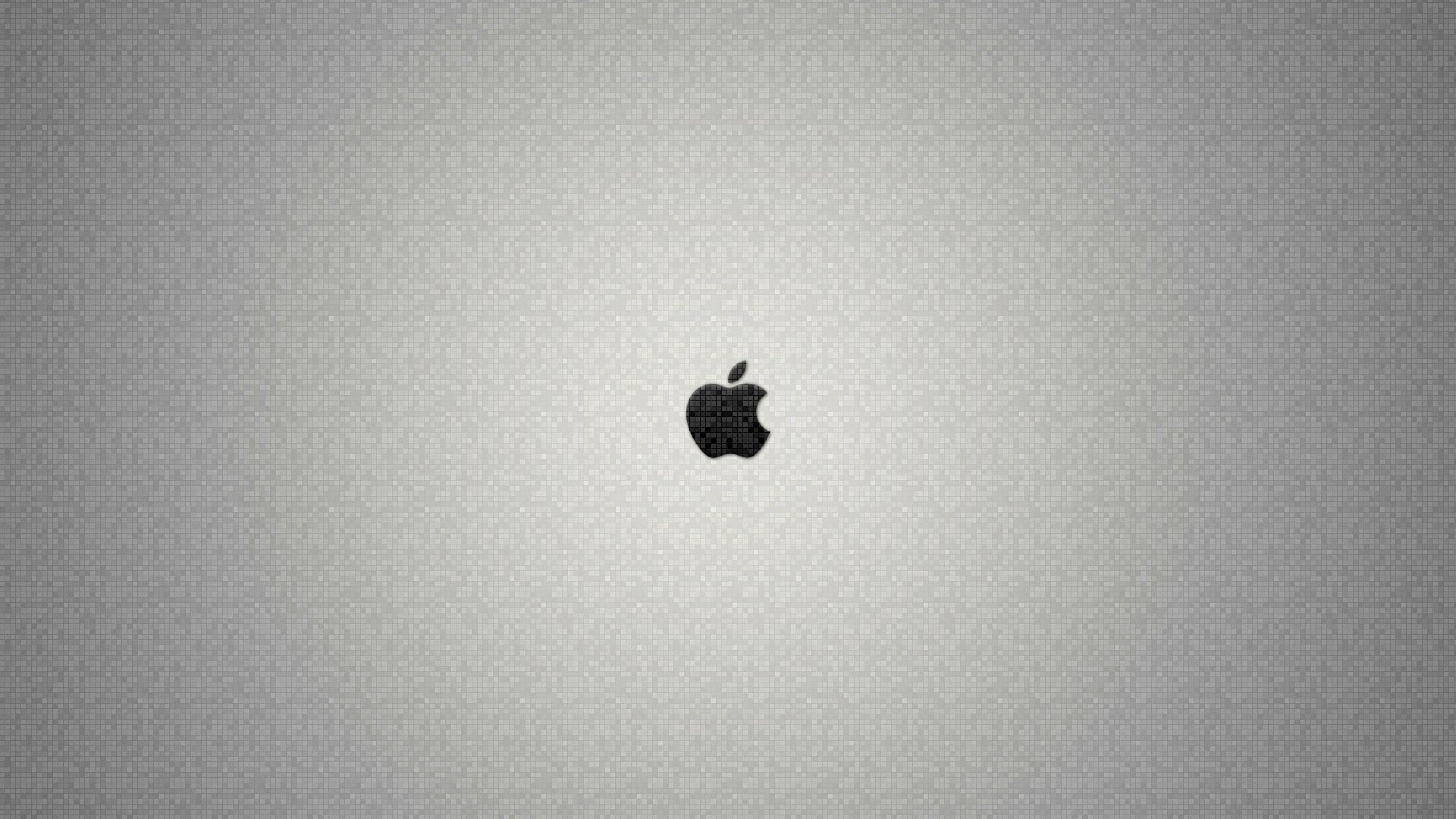 3840x2160 Wallpaper apple mac brand logo background bright firm