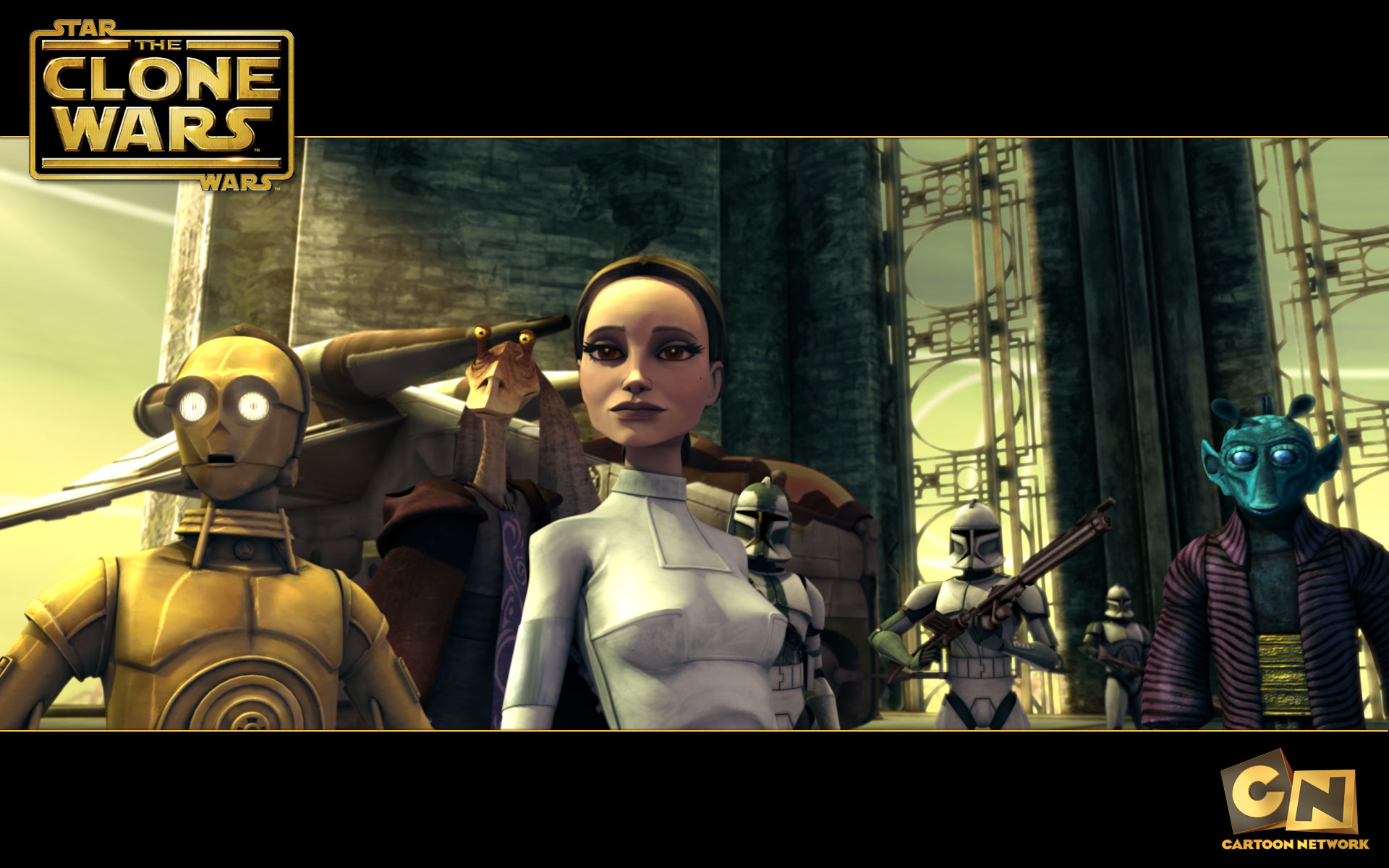 Padme Amidala from The Clone Wars wallpaper   Click picture for high
