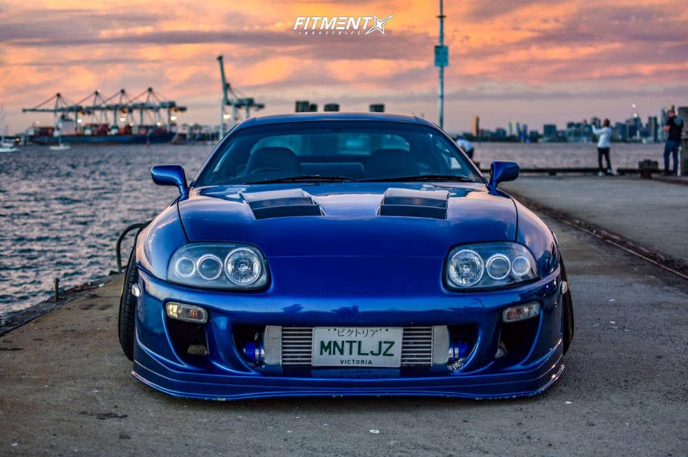 Toyota Supra Base With Work Emotion Cr 2p And Nitto