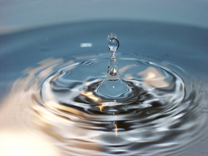 Water Drop Full Screen Amazing Background Wallpaper Abstract