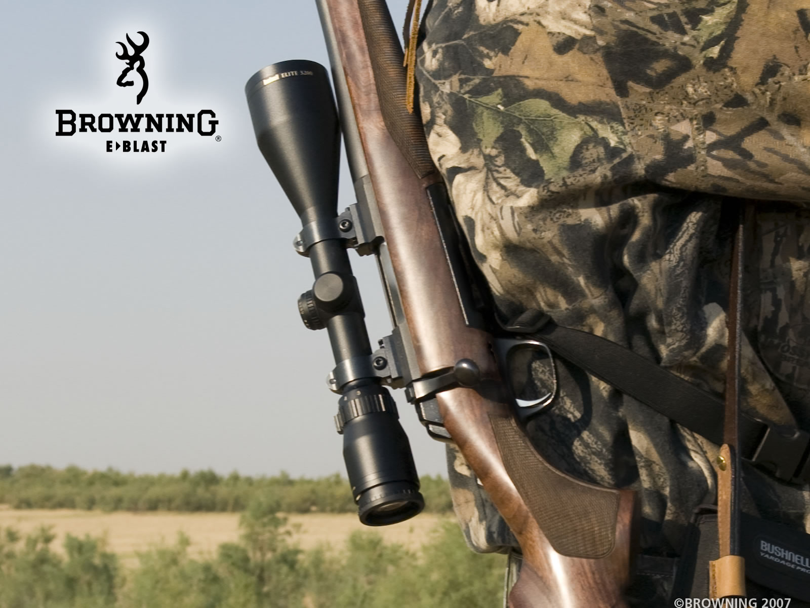 Browning Camo Logo Background