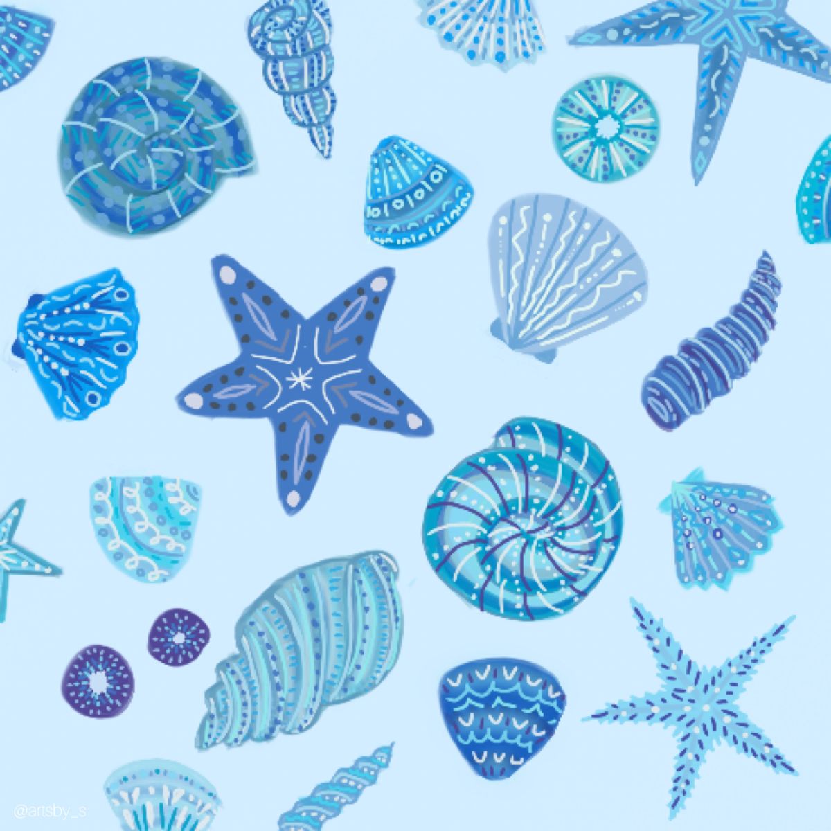 Shell Wallpaper For A Beachy Vibe