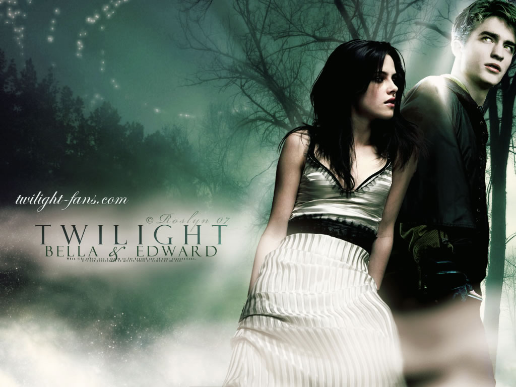 Bella Swan and Edward Cullen Vampire sci fi movie 1024x768