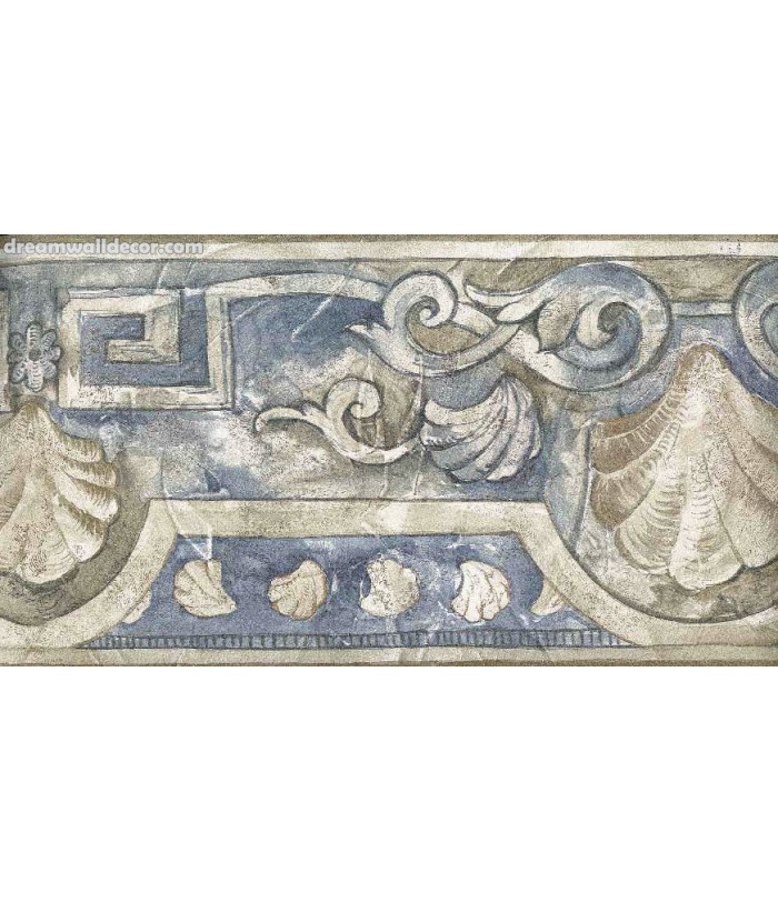 Free download Shell Architectural Molding Wallpaper Border [700x812