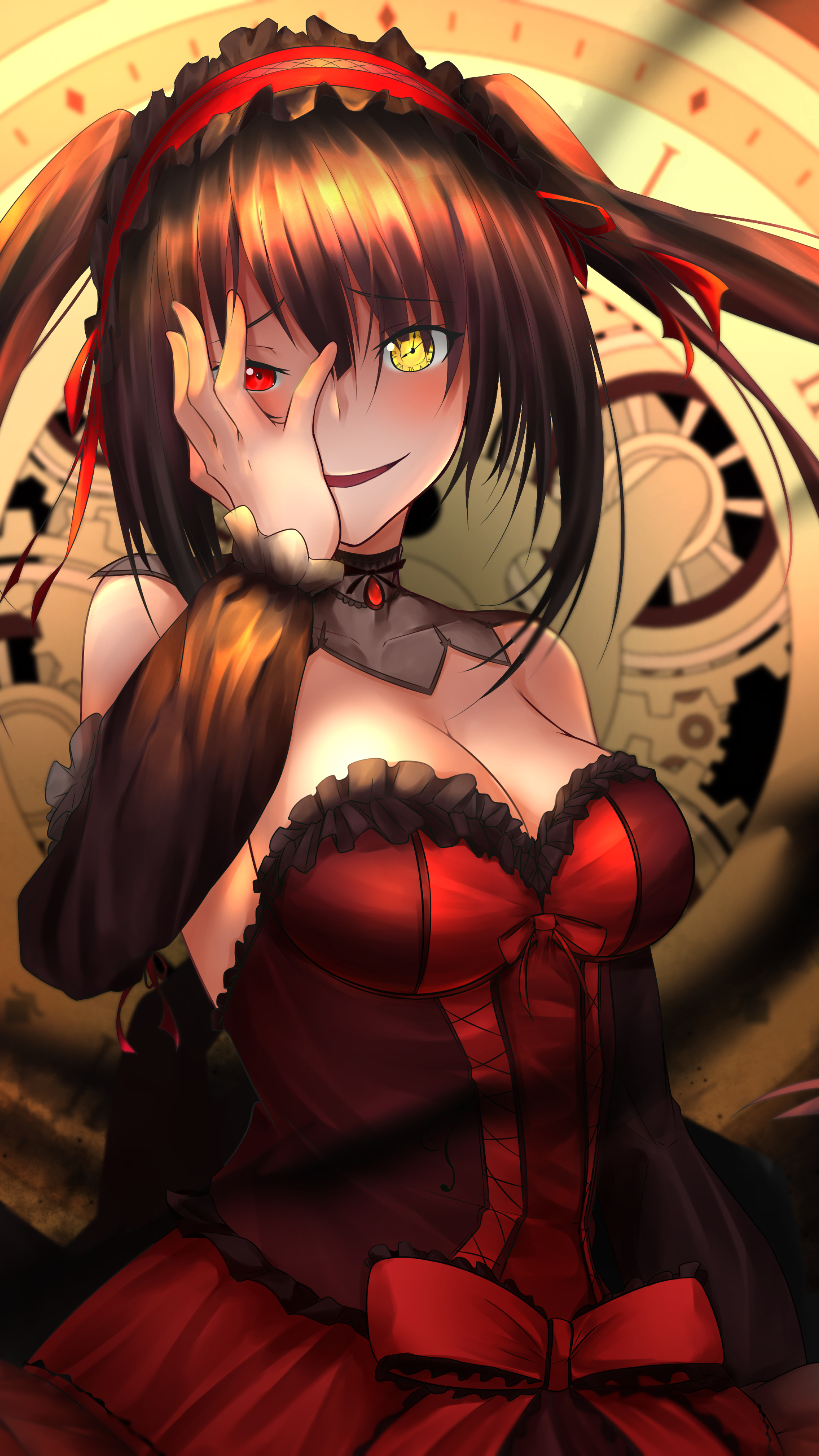 Kurumi Tokisaki Date A Live Sony Xperia X Xz Z5 Premium