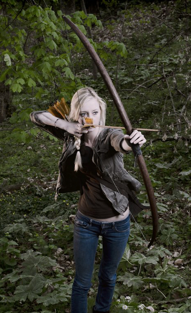 Traditional Archery Women Hunger Games Feeds Interest