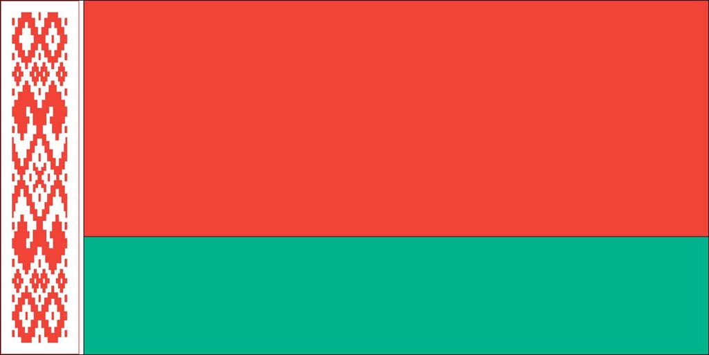 Flag Background Barbados Belarus