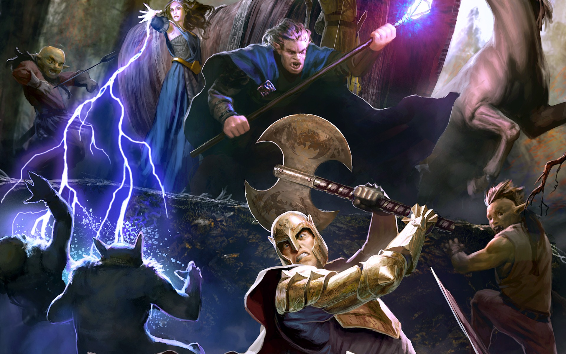 Neverwinter Nights Storm Of Zehir Desktop Wallpaper