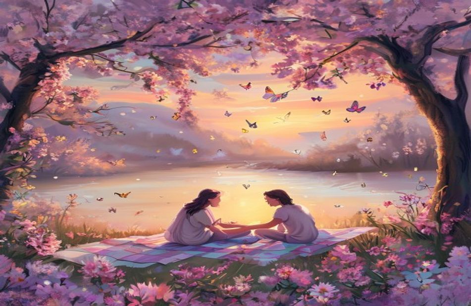 Cute Romantic Wallpaper