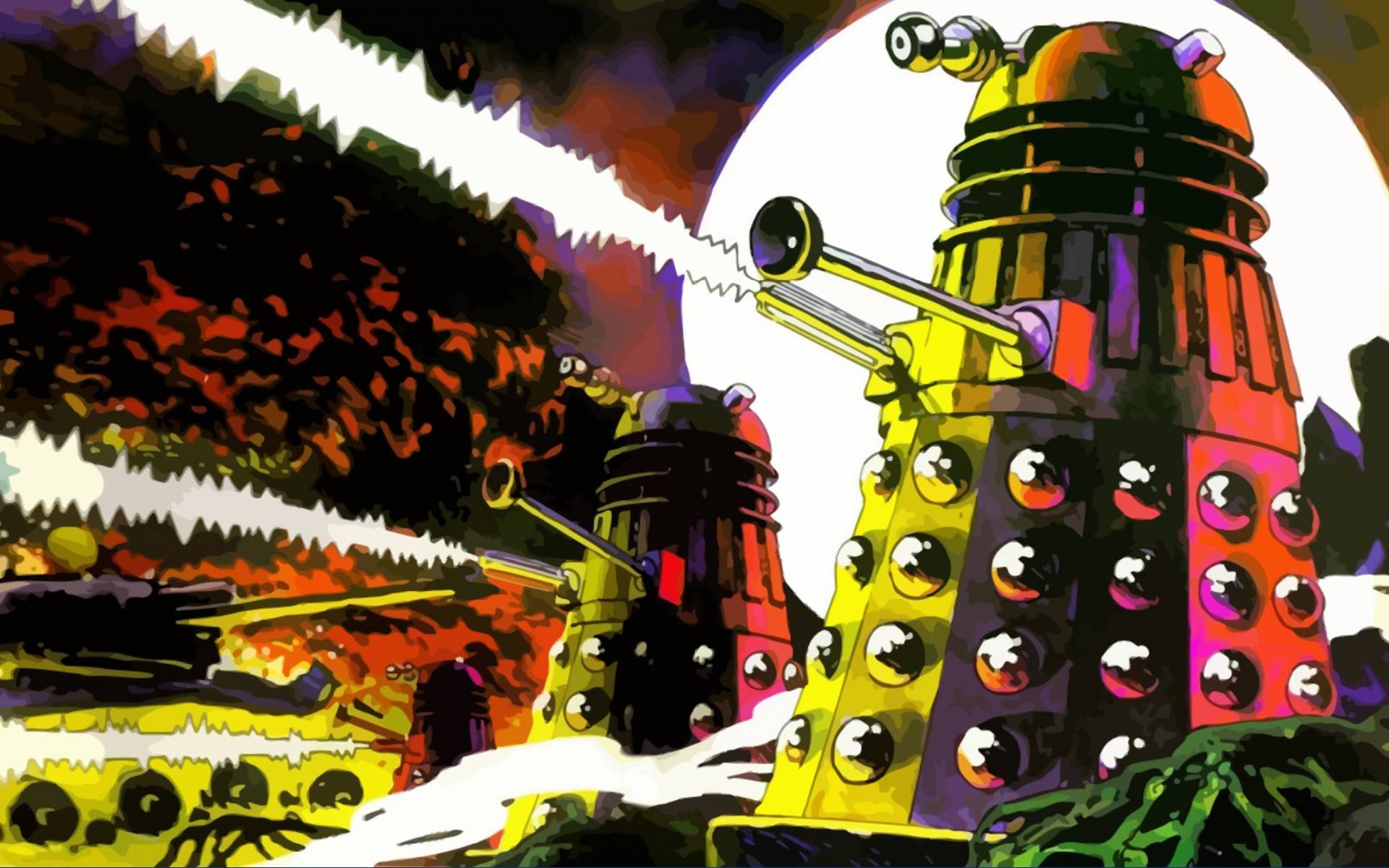Dalek Exterminate Wallpaper Doctor Who