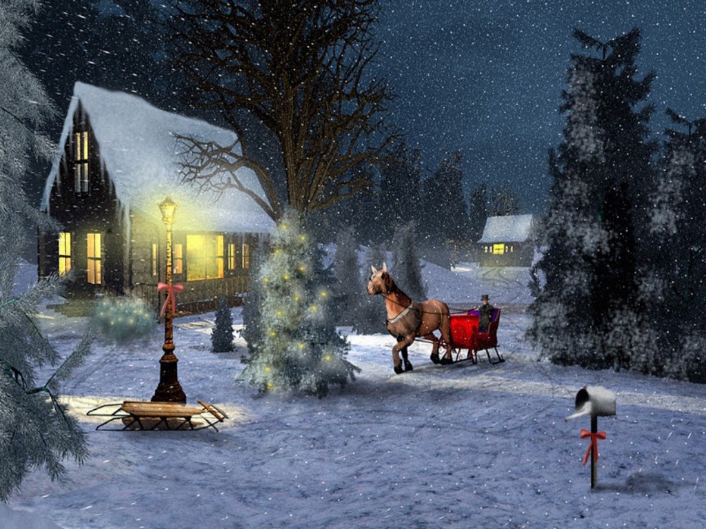 Winter Wonderland Wallpaper HD In Nature Imageci