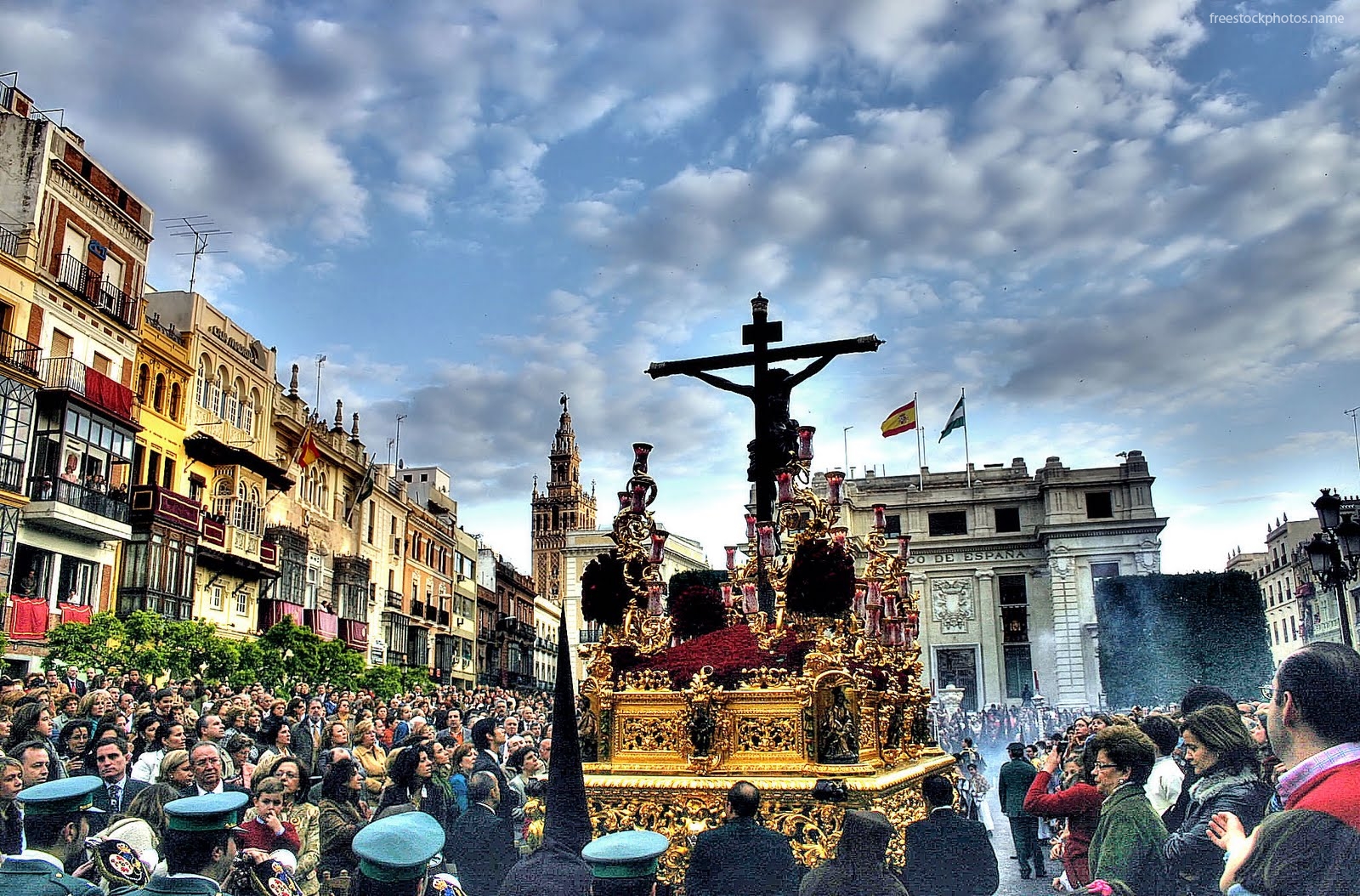 Holy Week In Seville HD
