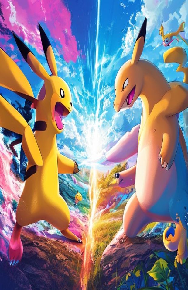 Pokemon Dual Screen Wallpaper
