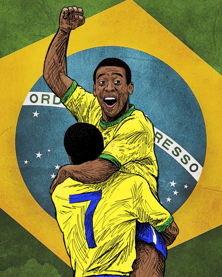 World Cup Countdown Weeks To Go Pele Vs Messi