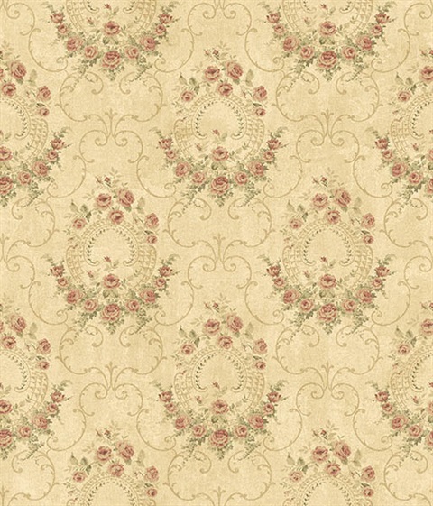 Ccb02124 The Cottage Wallpaper Book By Chesapeake