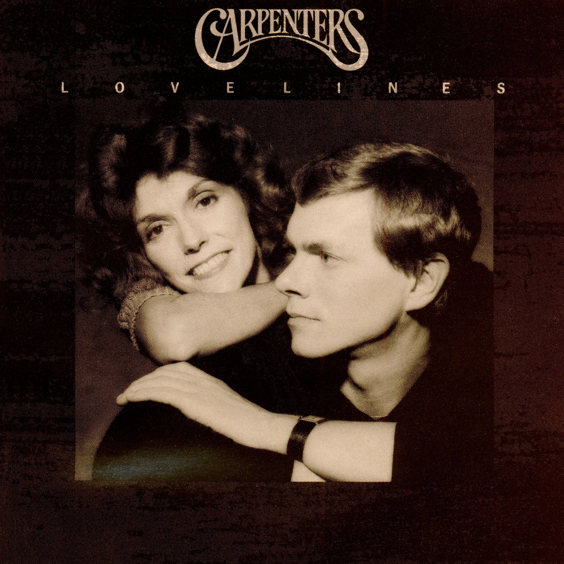 Vintage Carpenters Lovelines Album Cover Wallpaper