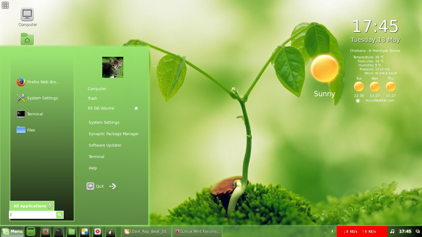Extravagancia Extreme Theme For Linux Mint Forums