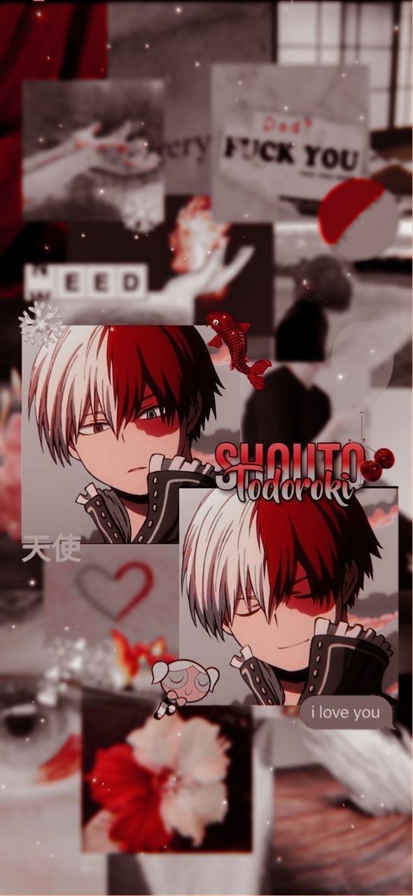 Pin Oleh Yxie Di Todoroki Wallpaper