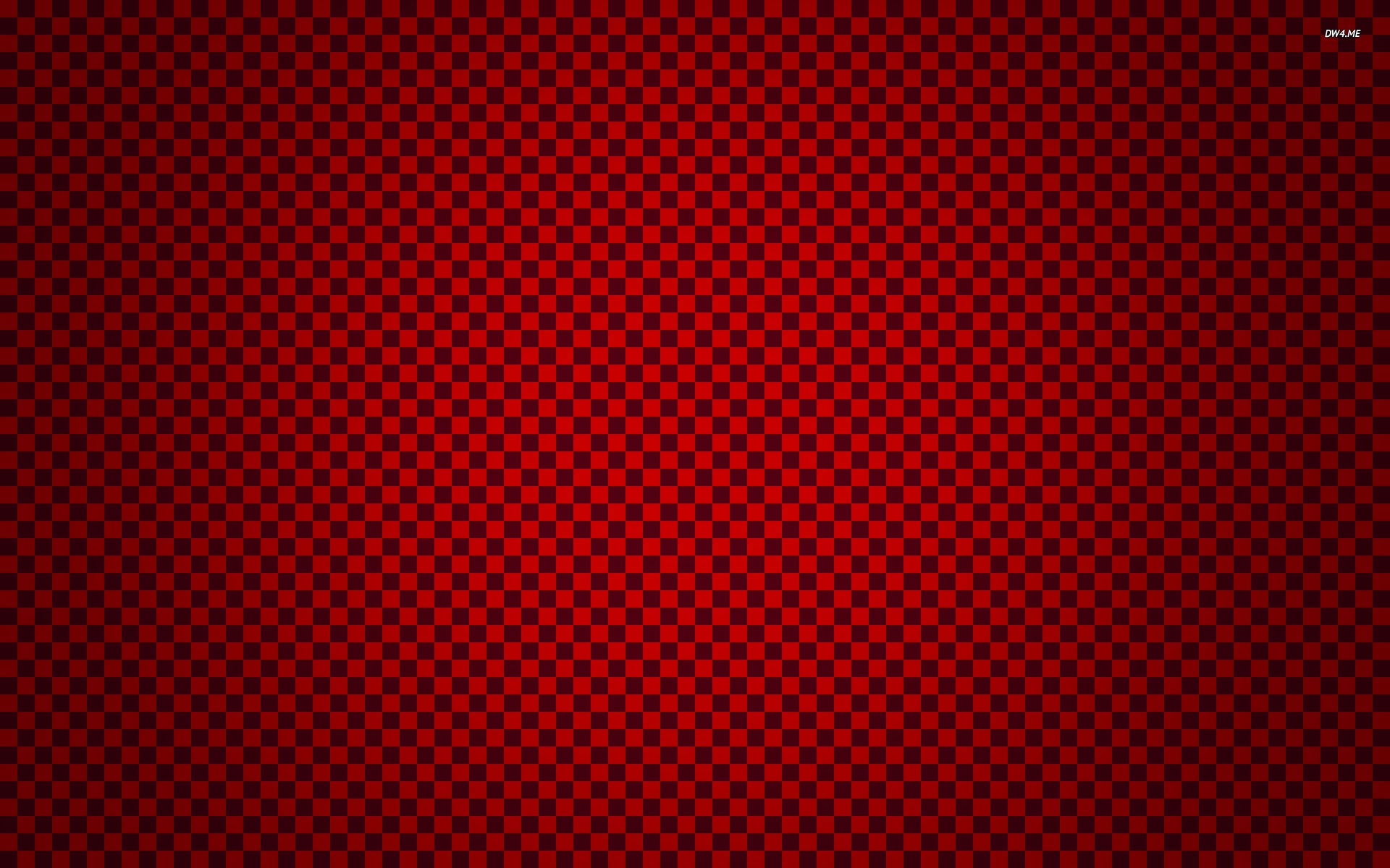 Red Checkered Pattern Wallpaper Digital Art