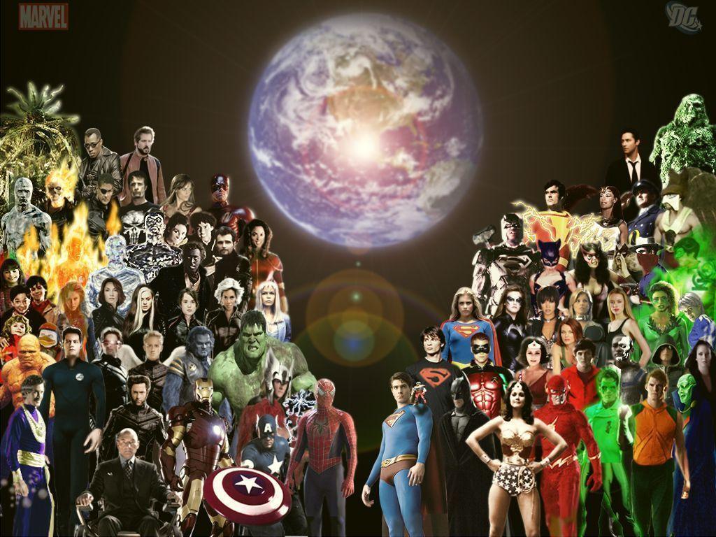 Marvel Vs DC Wallpapers