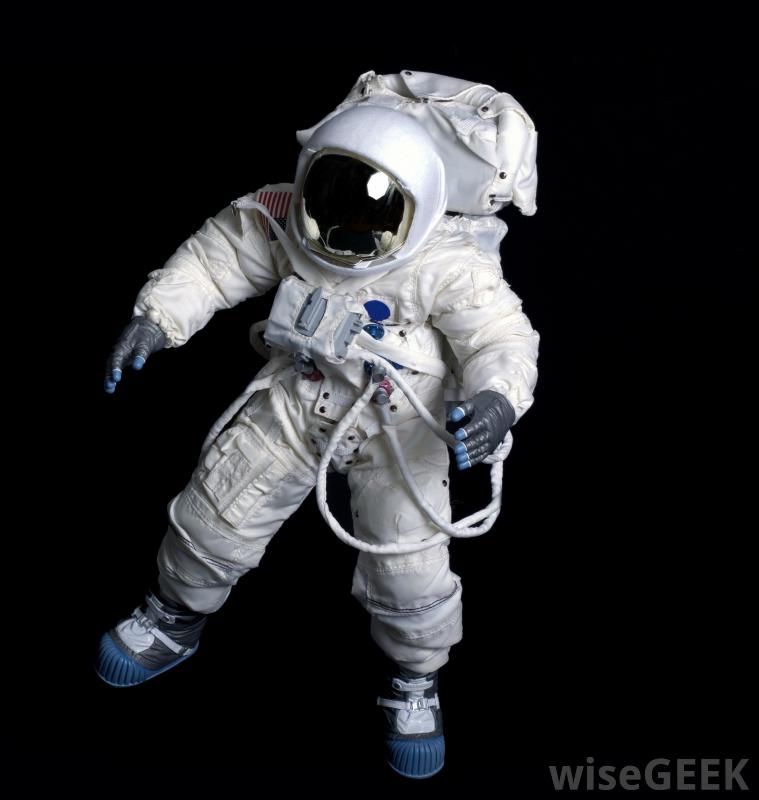 astronaut in space with black backgroundjpg