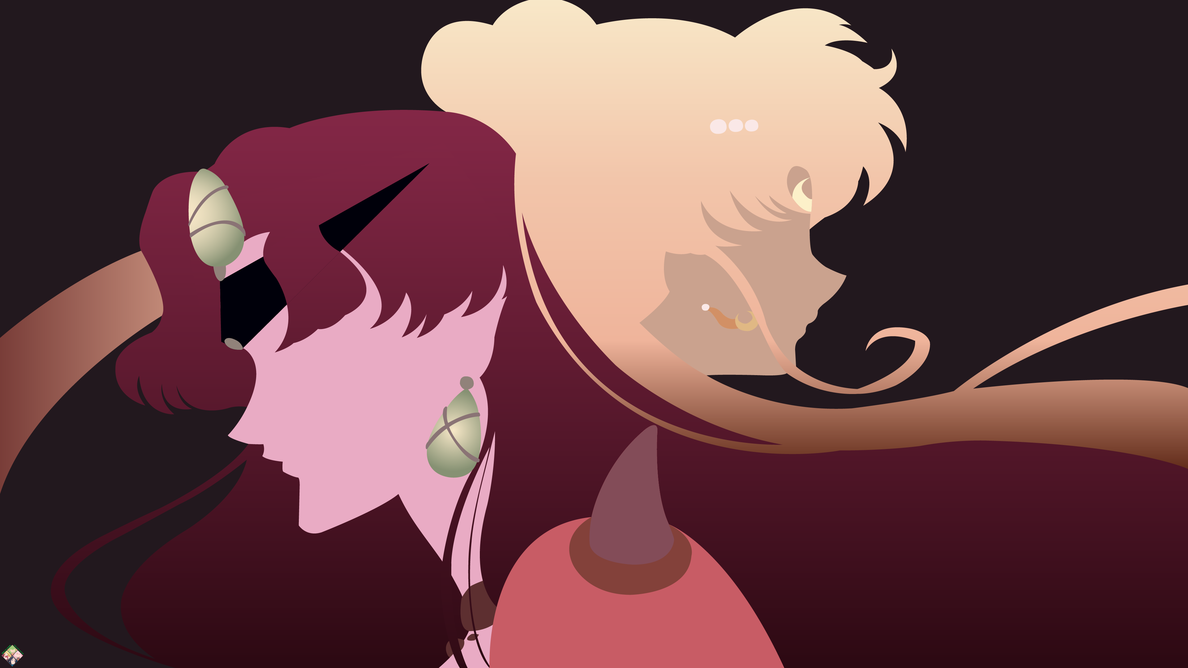 Princess Serenity Queen Beryl Anime Sailor Moon 4k Ultra HD Wallpaper