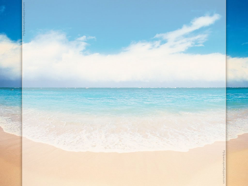 More Beach MySpace Backgrounds