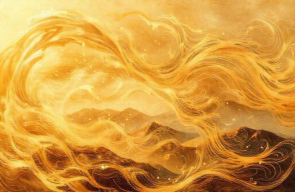 Golden Wind Wallpaper