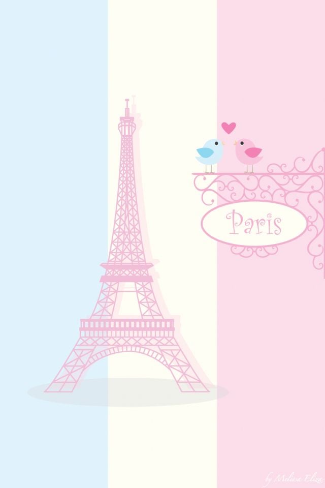 Cute paris wallpaper Wallpapers Pinterest 640x960