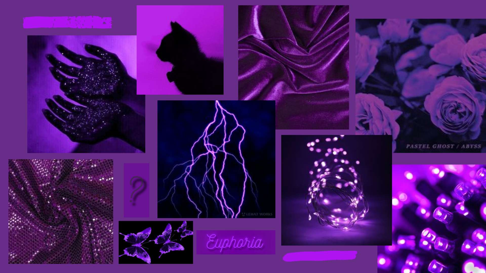 Aesthetic Wallpaper Purple 4k