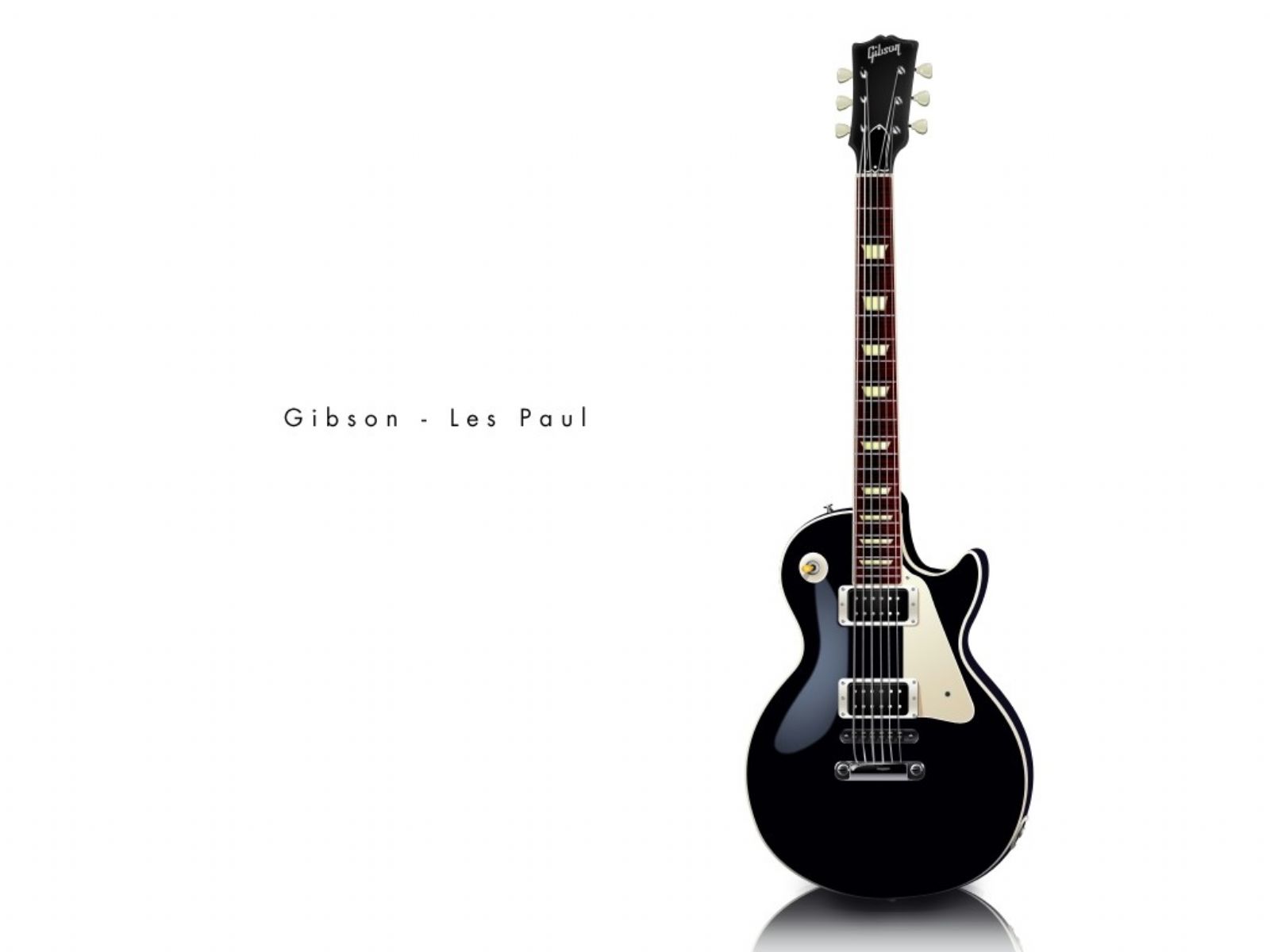Wallpaper For Windows Xp Pc Gibson Les Paul Clean Plain
