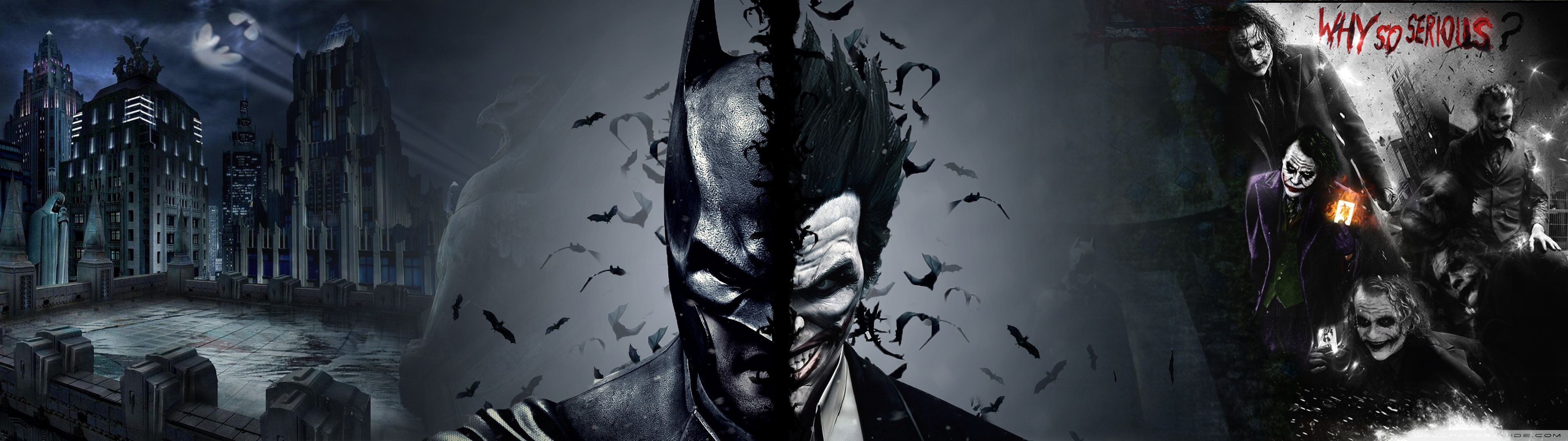 Free download Batman vs Joker 4K HD Desktop Wallpaper for 4K Ultra HD TV  [3840x1080] for your Desktop, Mobile & Tablet | Explore 23+ Batman Vs Joker  Wallpapers | Batman And Joker