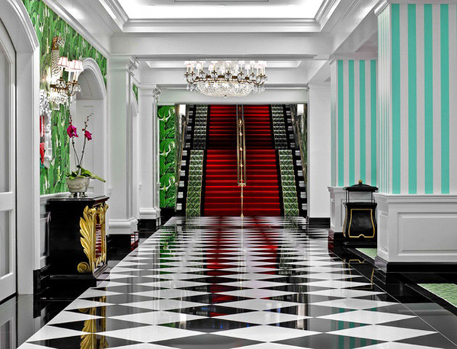 The Greenbrier Hotel Refreshed In By Dorothy Draper S Prot G