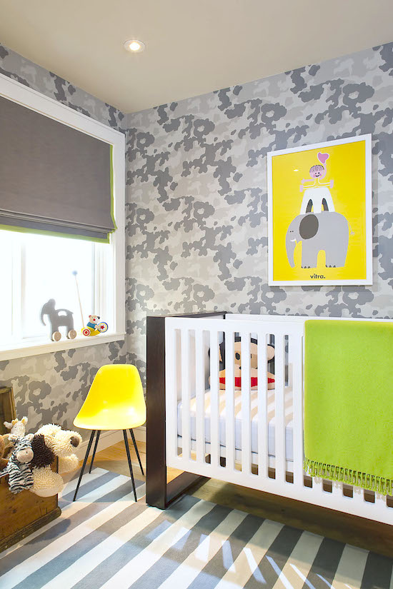 Mid Century Modern Baby Nursery Home Decor Interior Design