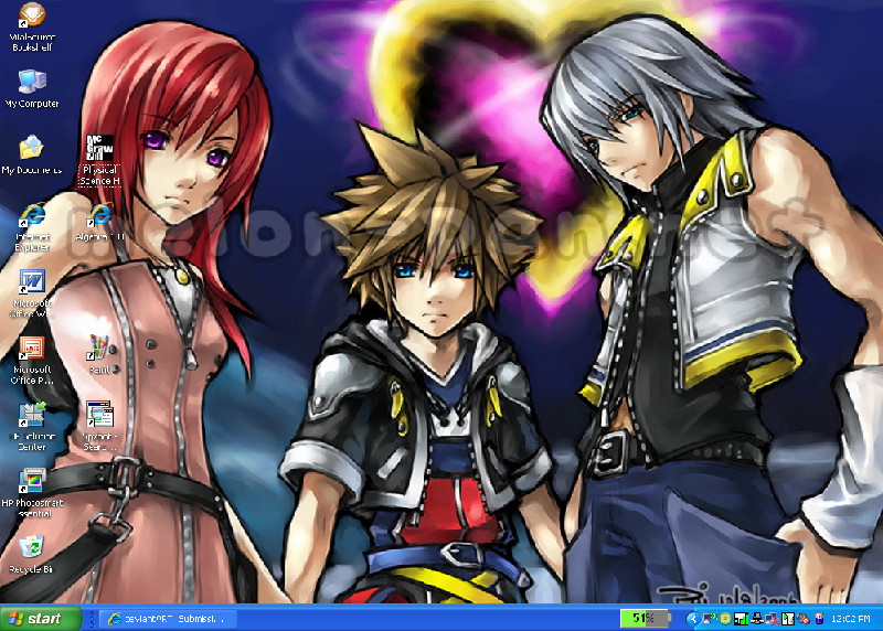 Kingdom Hearts Background By Keyblade Girl8