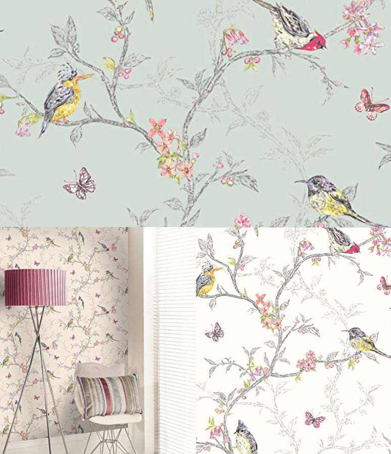 Irresistable Shabby Chic Wallpaper And Wallcovering Ideas For