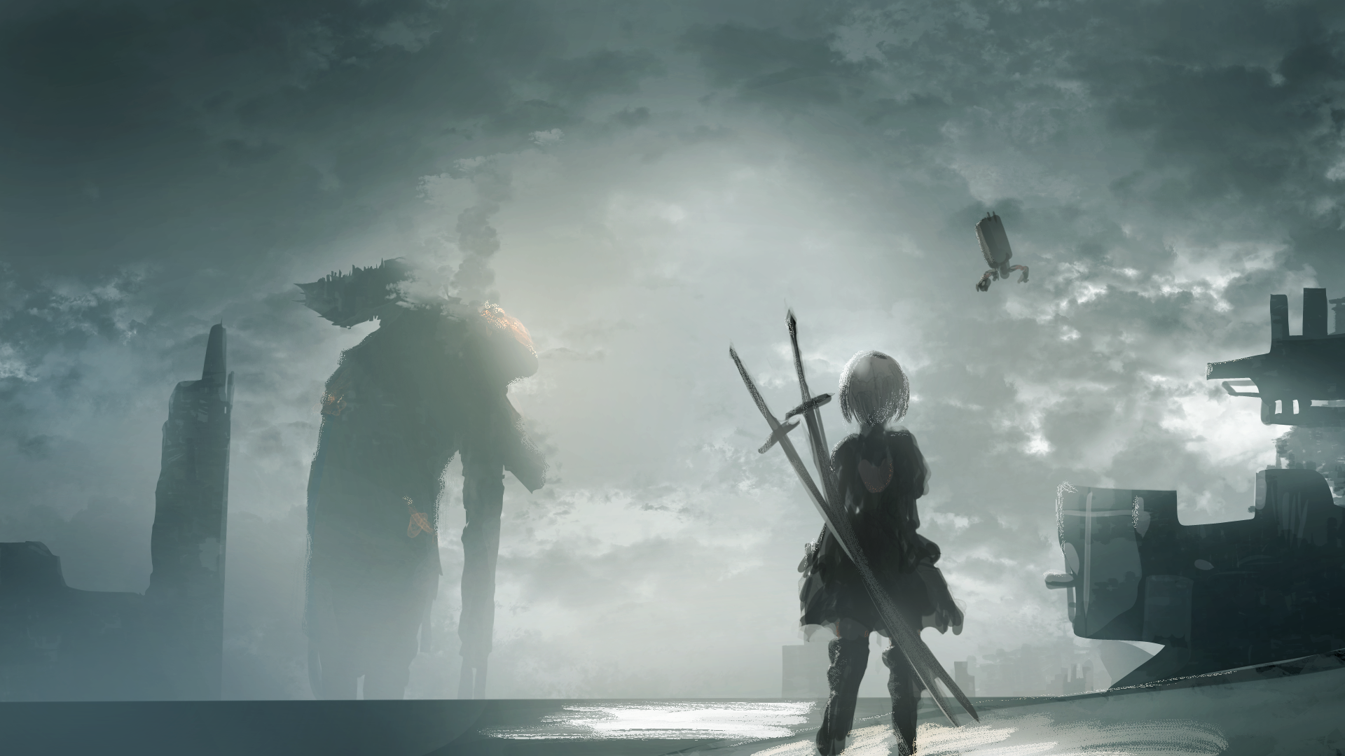 Nier Automata 4k Desktop Wallpaper