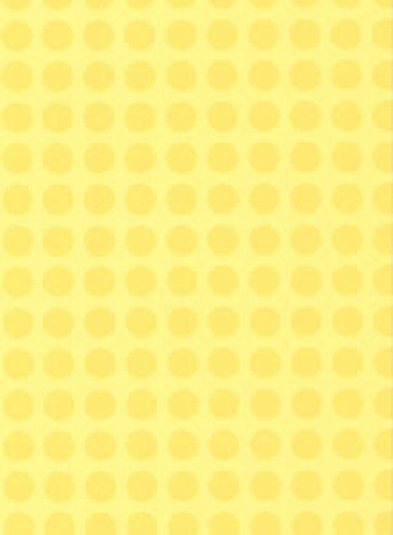 Yellow Dots Wall Paper Kids Decor Store