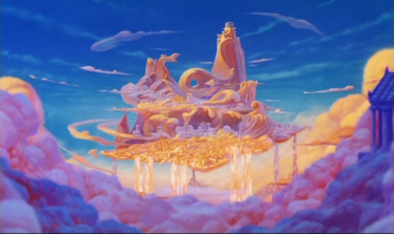 Empty Backdrop From Hercules Disney Crossover Image