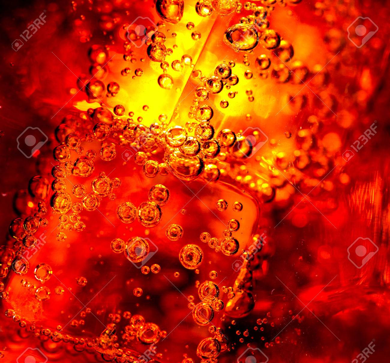 Free download Cola Background Cola With Ice And Bubbles In Glass