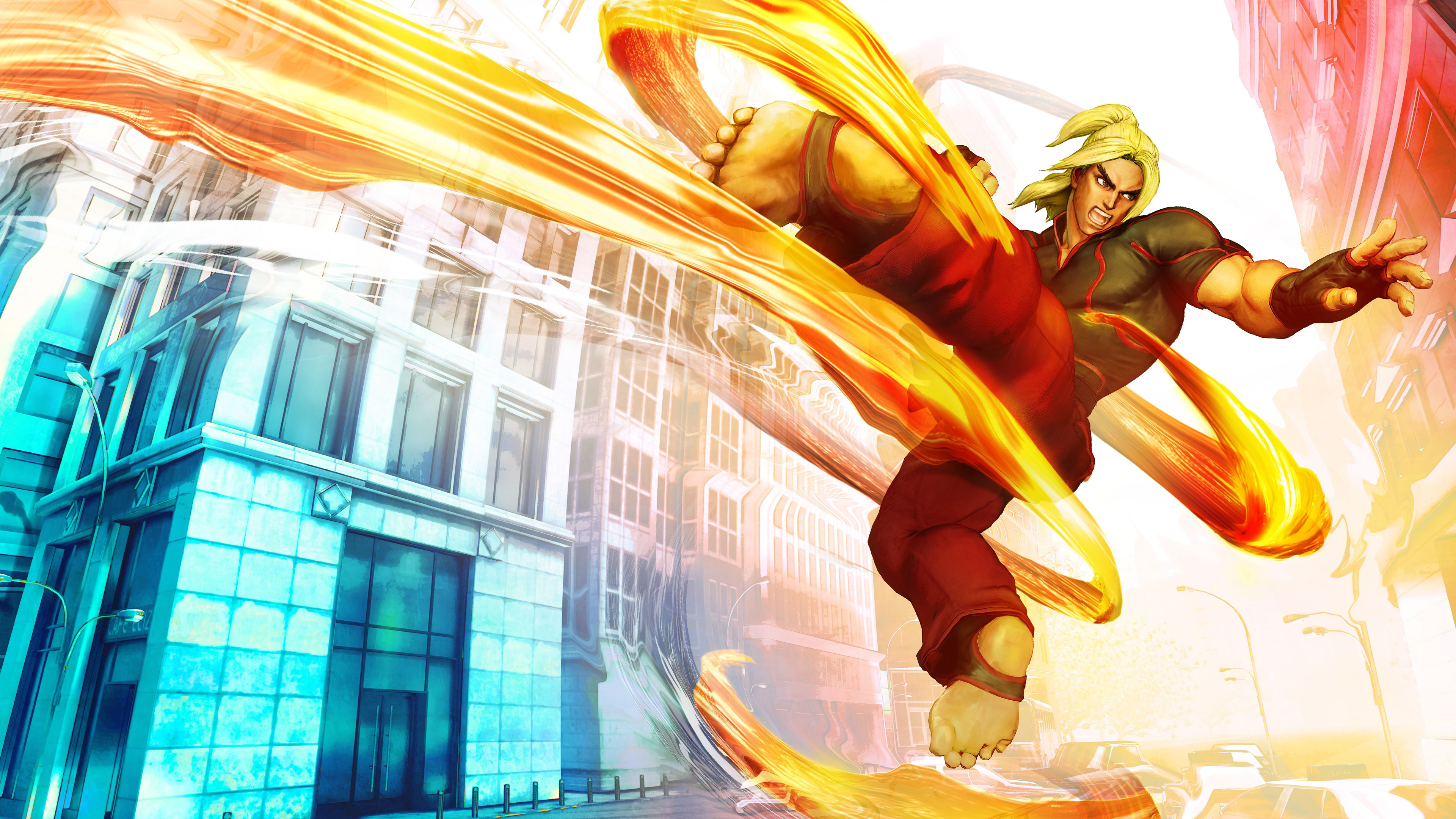 Street Fighter V Ken Wallpaper HD