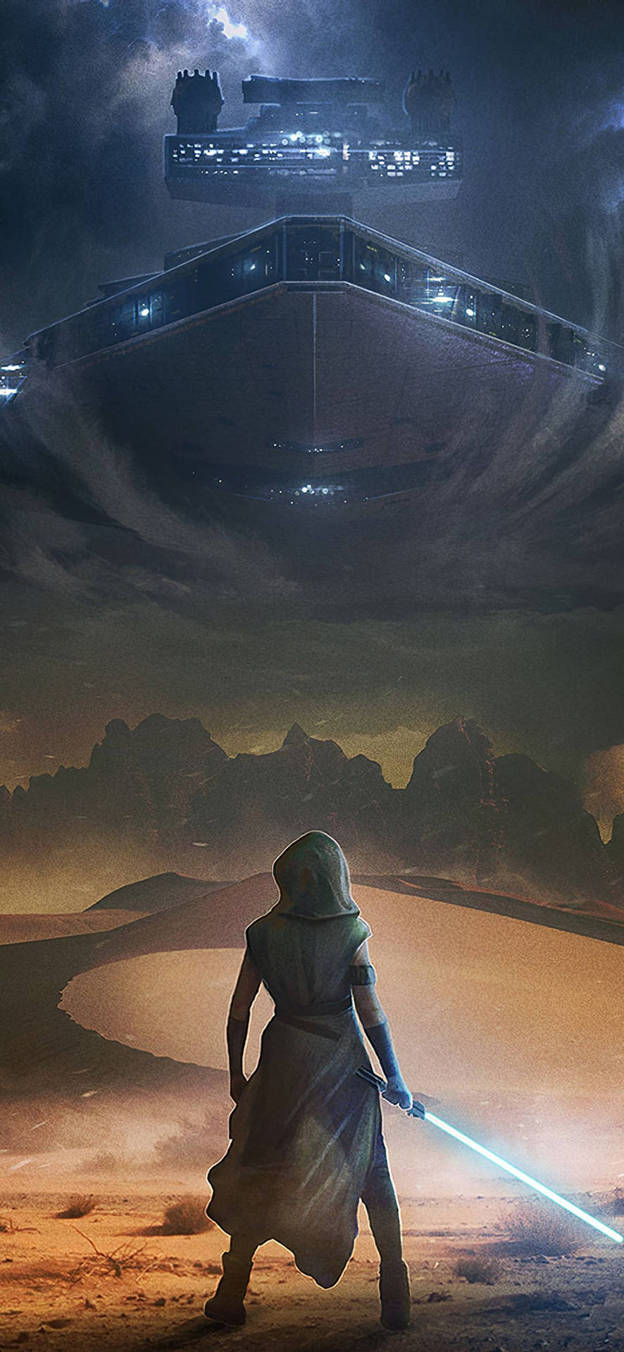 Star Wars iPhone Plus Destroyer Wallpaper