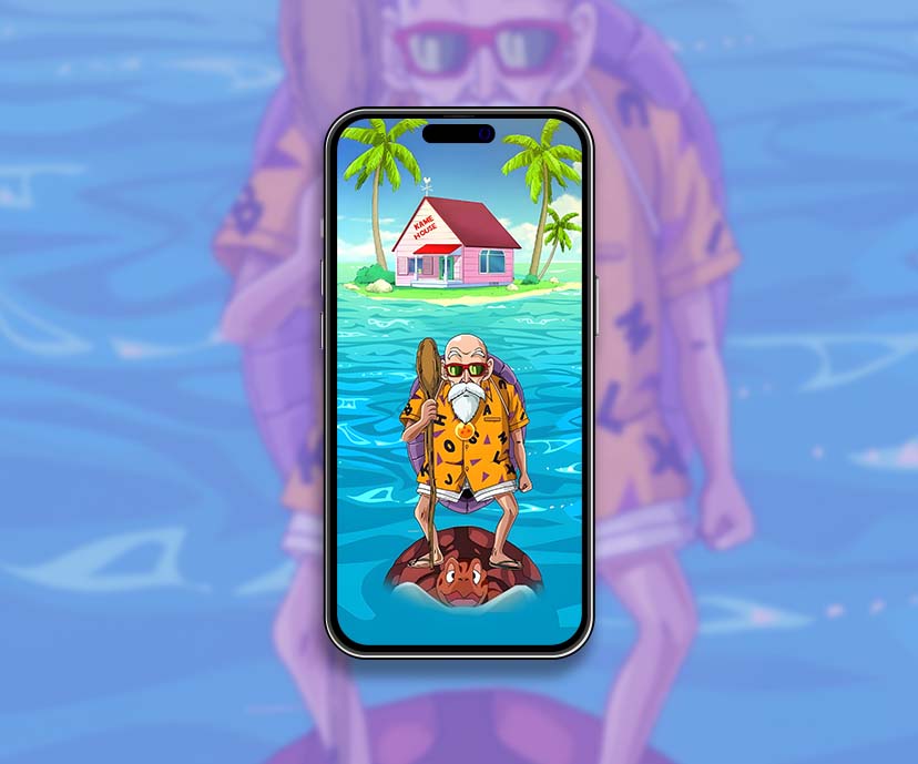 Master Roshi Kame House Wallpaper