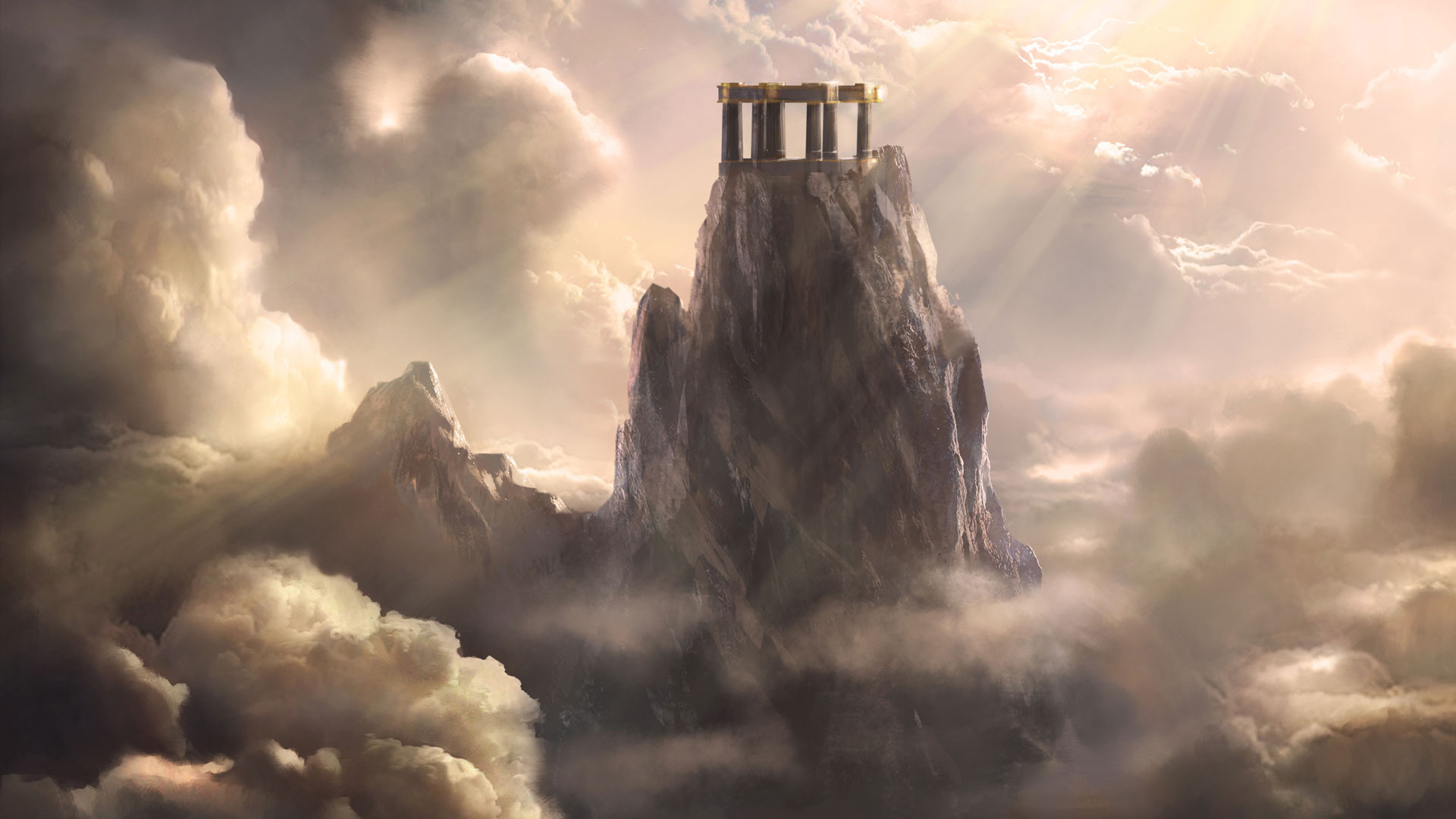 Mount Olympus God Of War Ascension Wallpaper HD