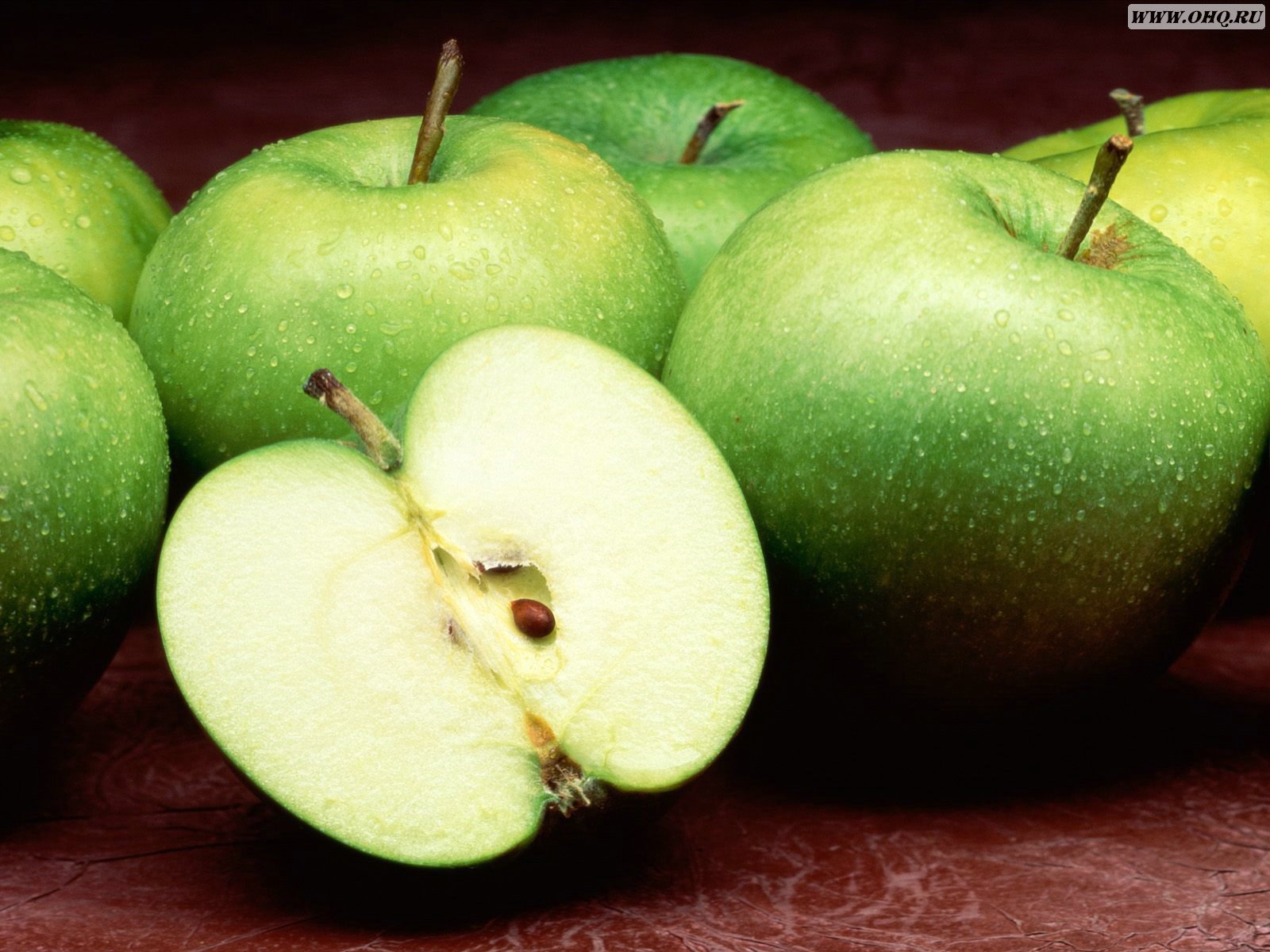 Wallpaper Of Fruits Green Apples World