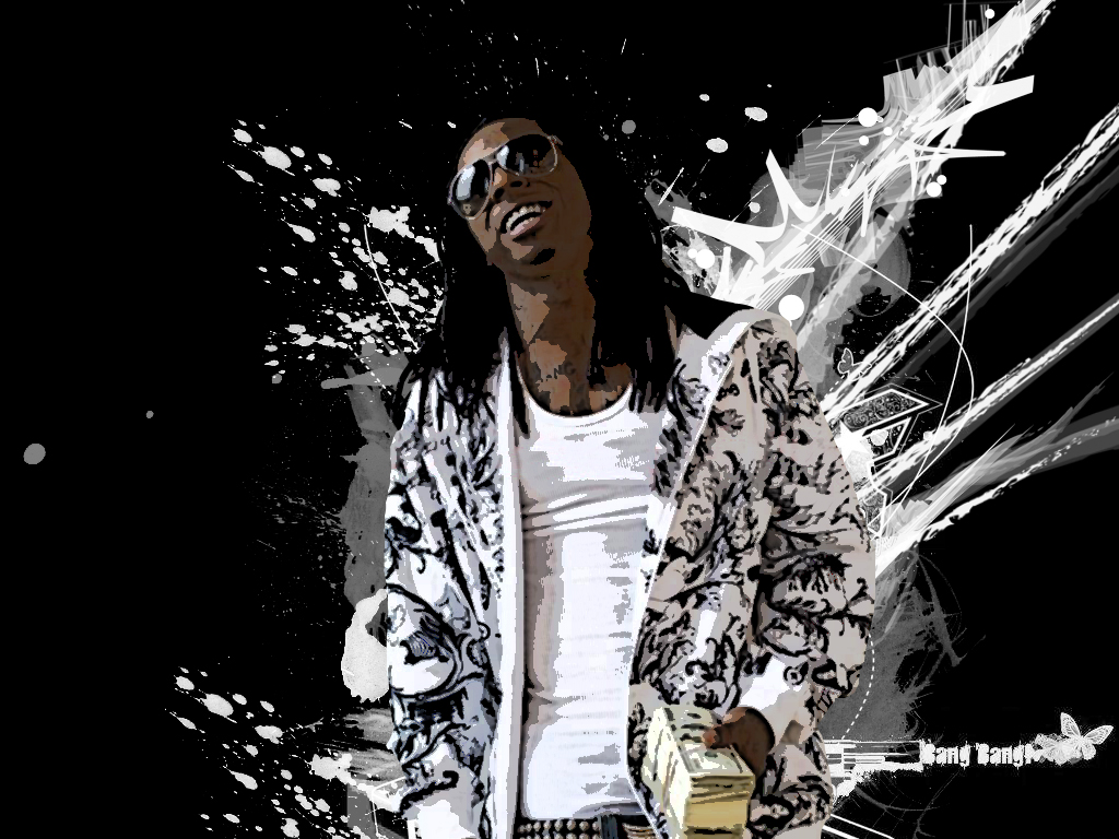 Lil Wayne Background by Envyce 1024x768