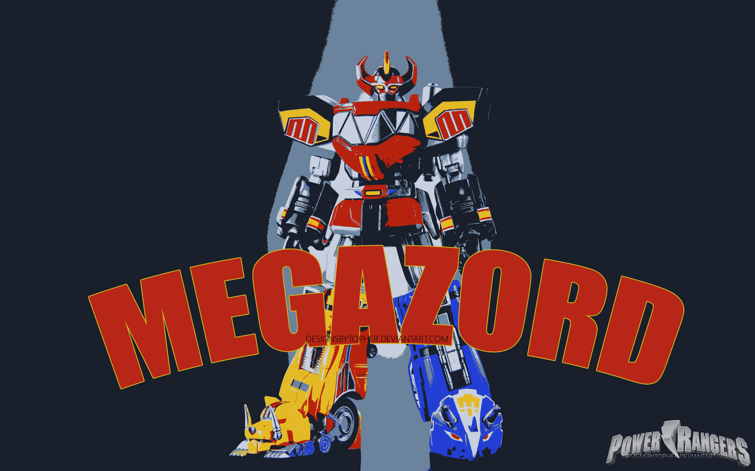Mmpr Megazord By Designsbytopher