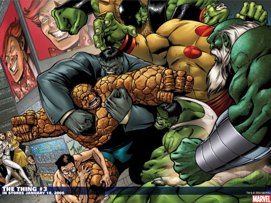 The Thing Wallpaper Marvel Heroes