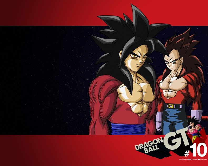 Ssj4 Goku Vegeta Dragon Ball Gt Wallpaper Theanimegallery