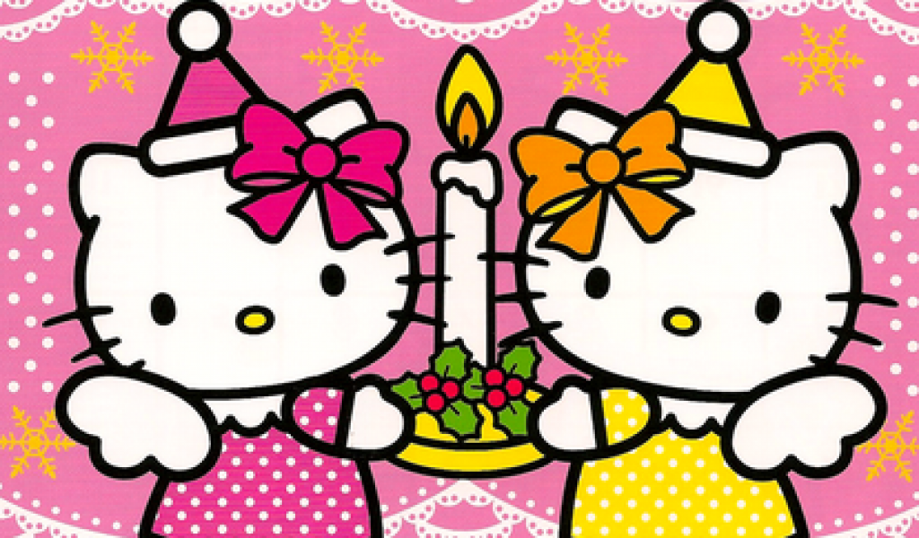 Gambar Hello Kitty Wallpaper HD Lucu Happy BirtHDay Dp
